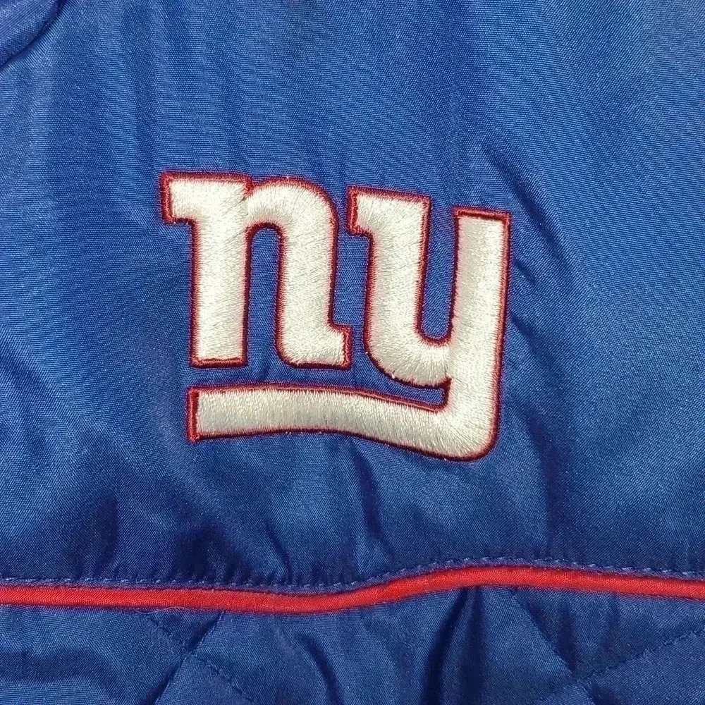 NFL Team Apparel New York Giants Quilted Coat Women's Size XL - Picture 4 of 15